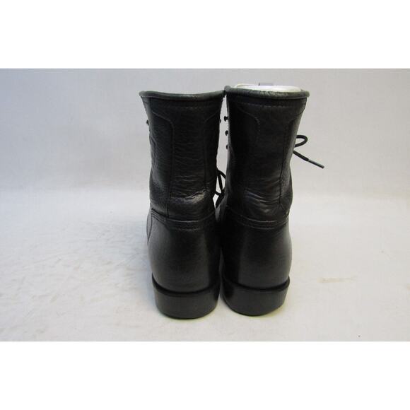 Ariat Mens Size 8.5 D Black Leather Lace Up Kilt Cowboy Western Boots main image 6